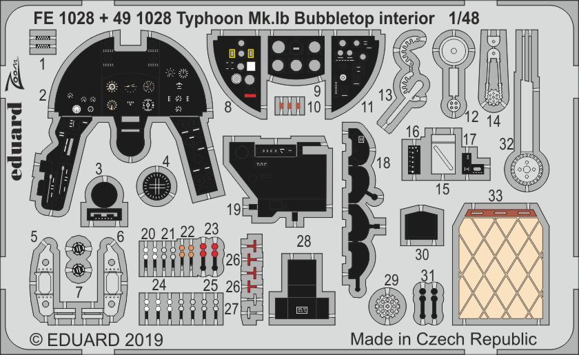 1:48 Typhoon Mk.Ib Bubbletop