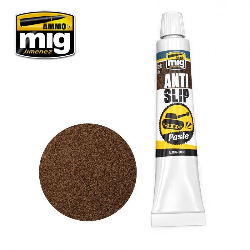 ANTI-SLIP PASTE - BROWN COLOR FOR 1/35 20ml