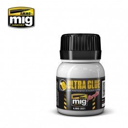 ULTRA GLUE - FOR ETCH, CLEAR PARTS & MORE 40ml