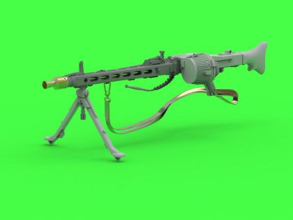 1:35 MG-42 - German Machine Gun (7.92mm)