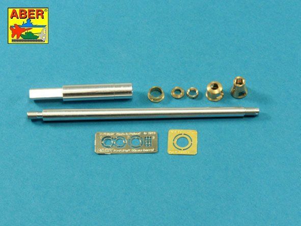 1:35 German 8,8cm Two part Pak 43/3 L/71 barrel for Jagdpanther Ausf G1 late, G2 (Takom)