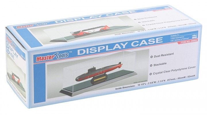 Display Case Vitrine 257mm x 66mm x 82mm