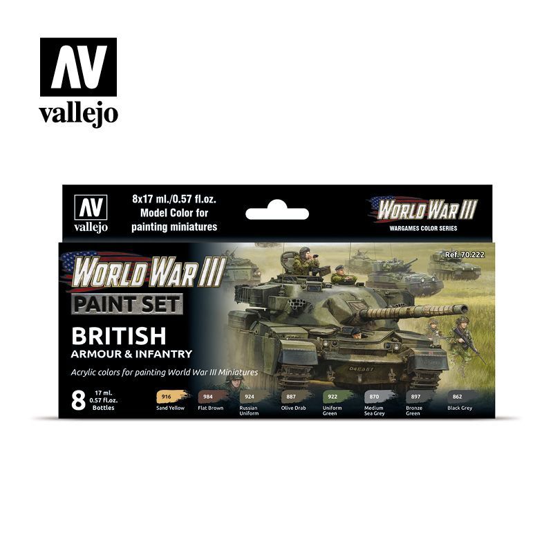 WWIII- British Armour&Infantry