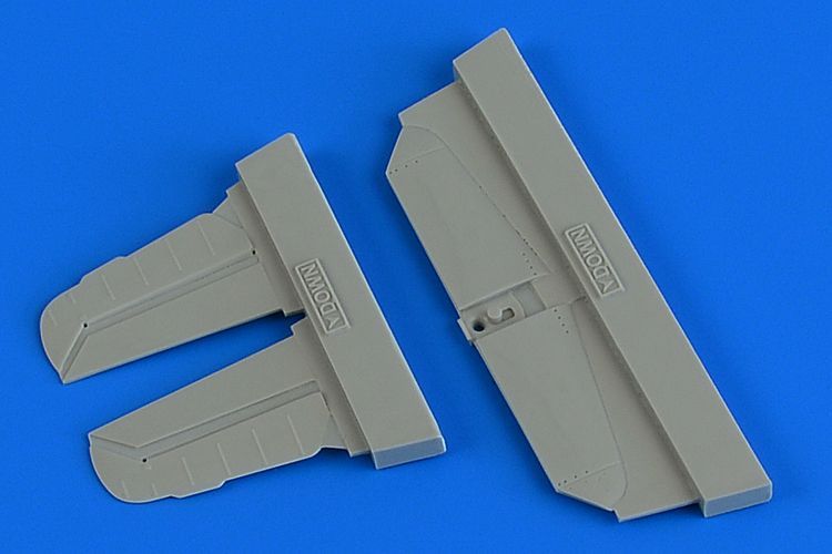 1:72 Bf 109G-6 control surfaces