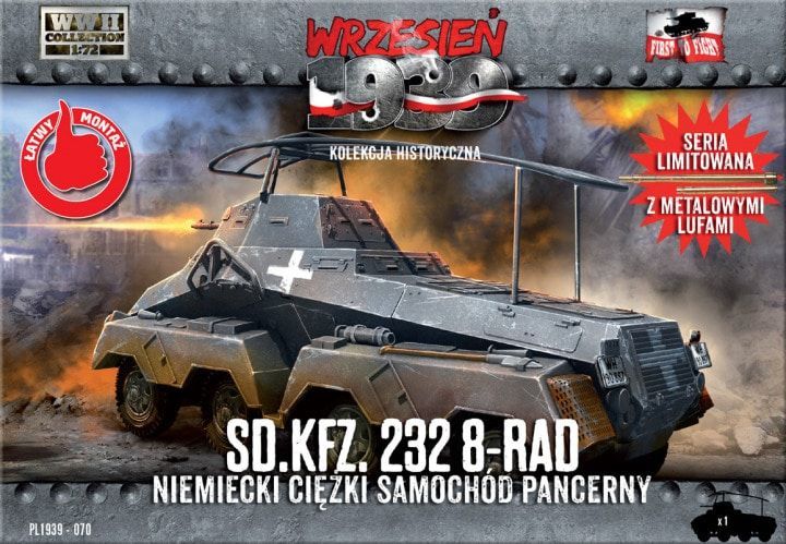 1:72 Sd.Kfz.232 8-Rad Heavy Armored Car