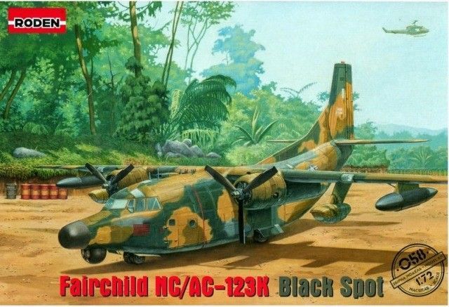 1:72 Fairchild NC/AC-123K Black Spot
