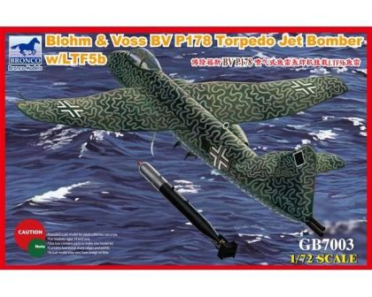 1:72 Blohm a Voss BV P178 Torpedo Jet Bomber w/LTF5b