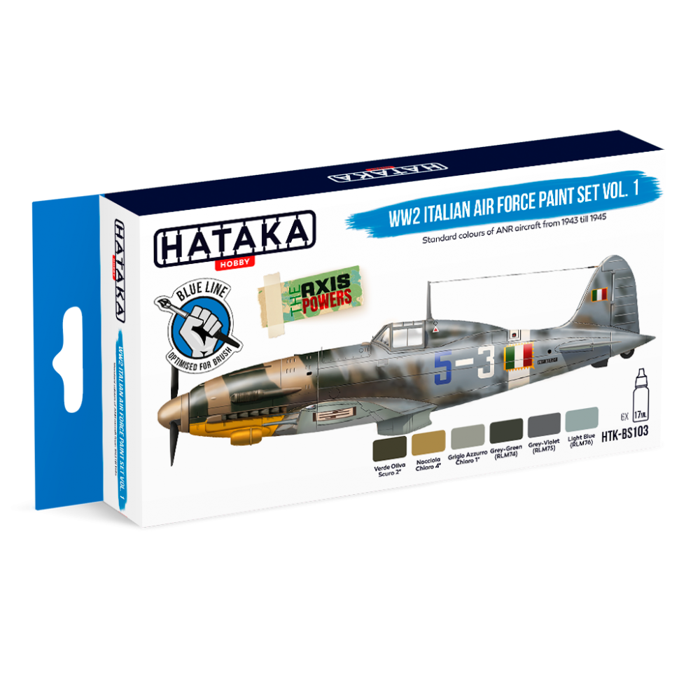 “WW2 Italian Air Force Paint set vol. 1