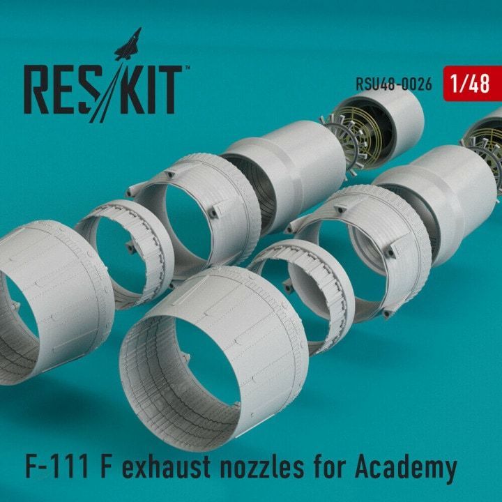 1:48 General Dynamics F-111F exhaust nozzles