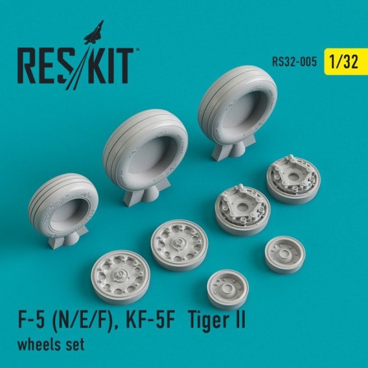 1:32 Northrop F-5N/E/F, KF-5F Tiger II wheels set