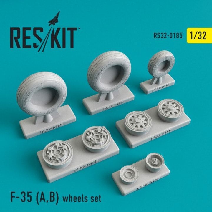 1:32 F-35A/B Lightning II wheels set