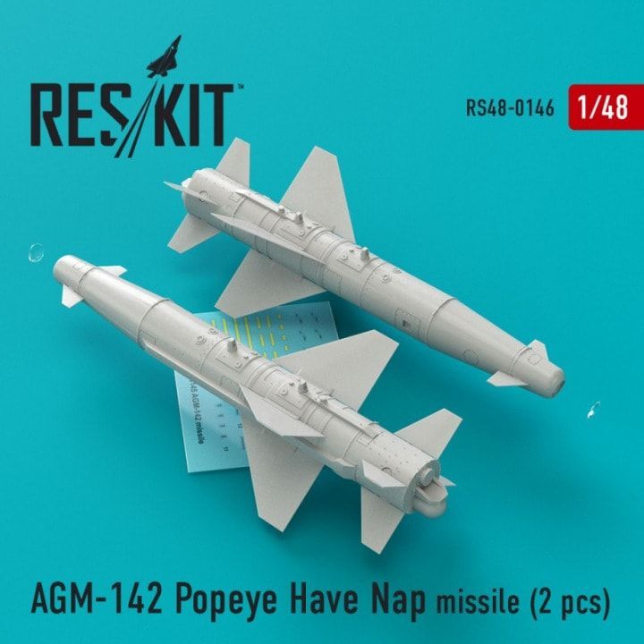 1:48 AGM-142 Have Nap missile for F-4, F-15, F-16, F-111 (2 pcs)