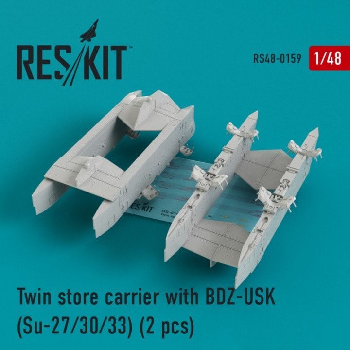 1:48 Twin store carrier with BD3-USK for Su-27/30/33 (2 pcs)