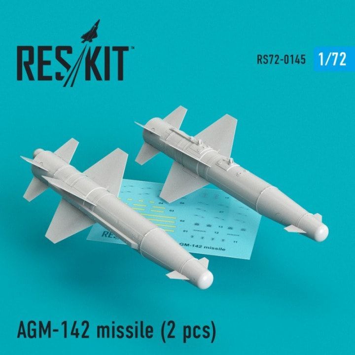 1:72 AGM-142 missile for F-4, F-15, F-16, F-111 (2 pcs)