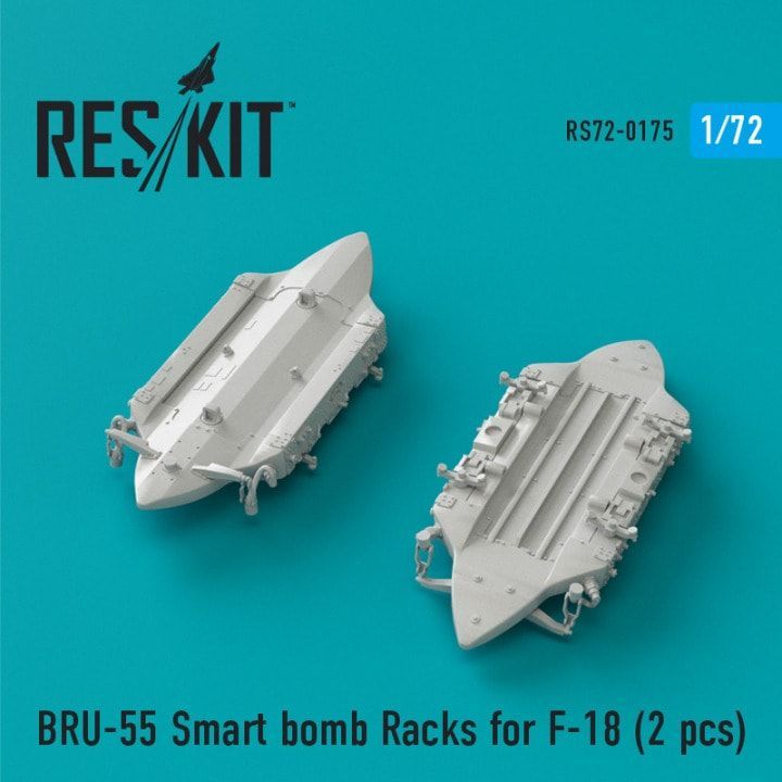 1:72 BRU-55 Smart bomb Racks for F-18 (2 pcs)