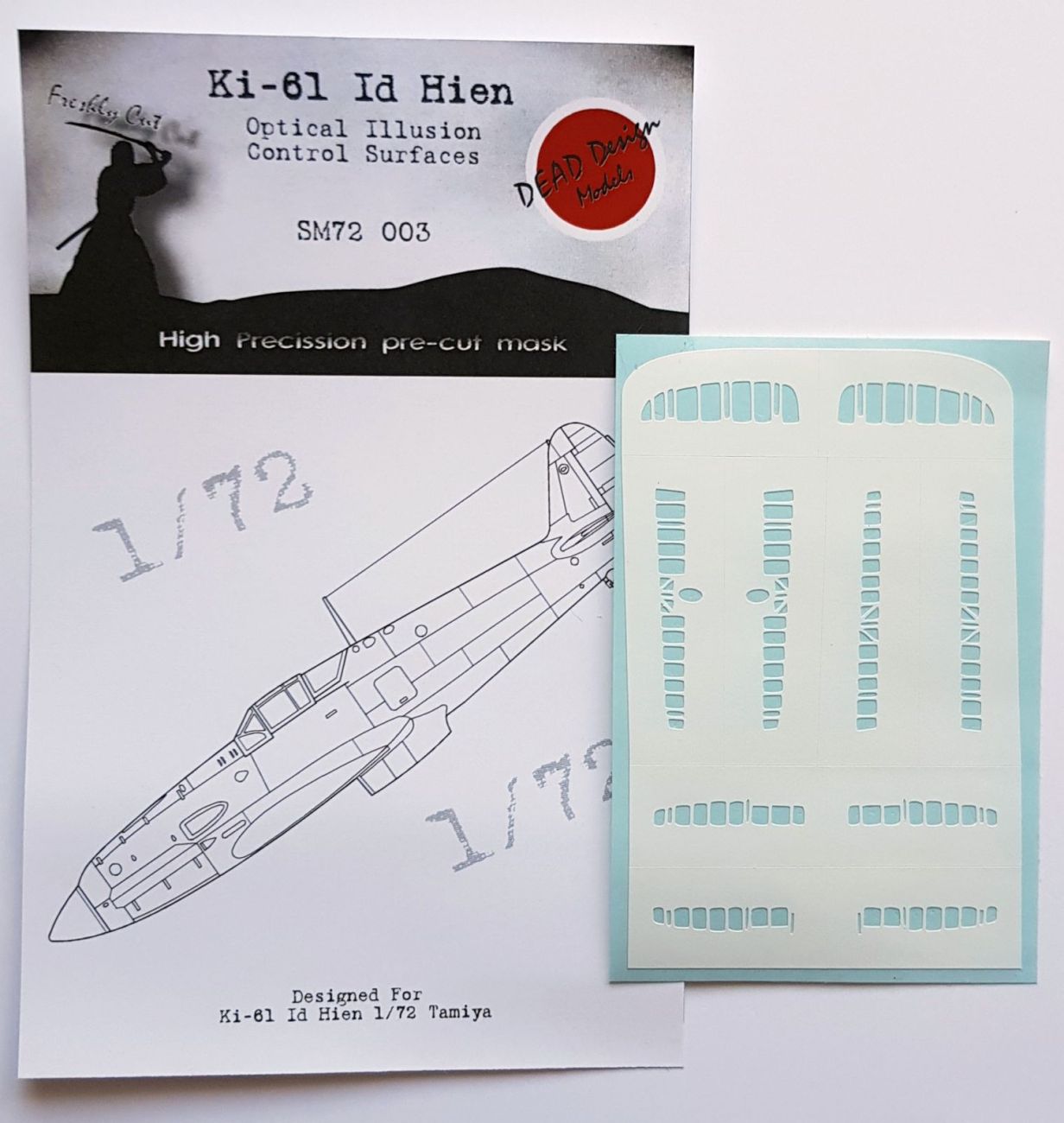 1:72 Ki-61 Id Hien Control Surfaces