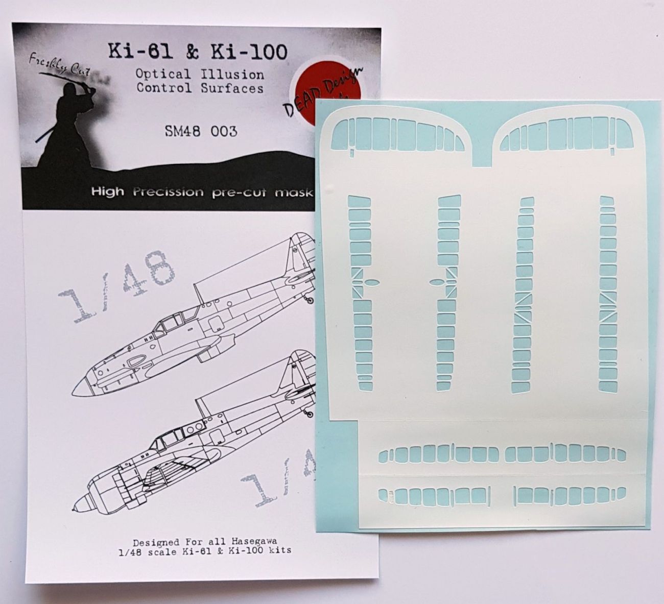 1:48 Ki-61 & Ki-100 Control Surfaces