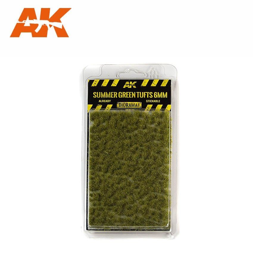 SUMMER GREEN TUFTS 6MM