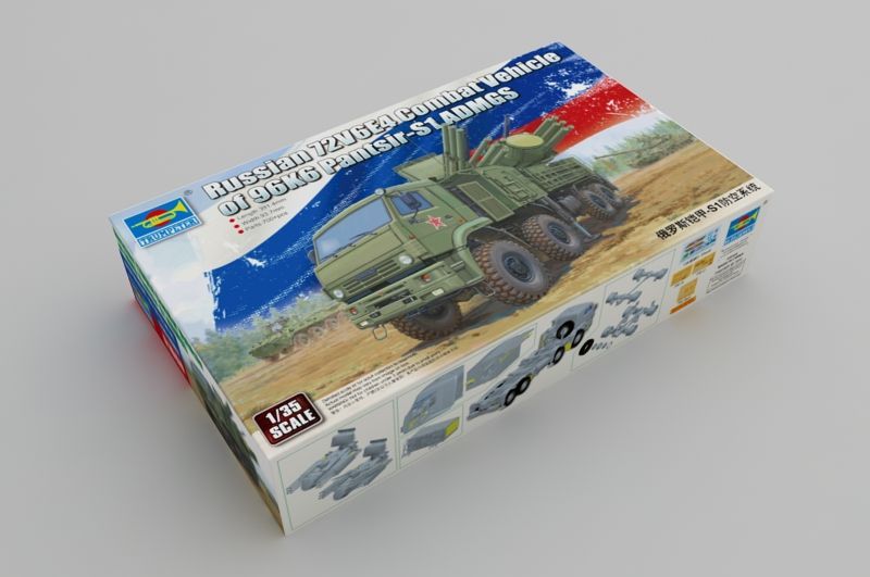 1:35 Russian 72V6E4 Combat Vehicle of 96K6 Pantsir -S1 ADMGS