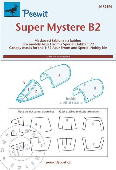 1:72 Super Mystere B2 (Azur Frrom a Special Hobby)