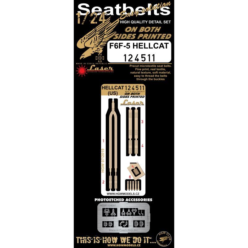1:24 Hellcat - Pásy