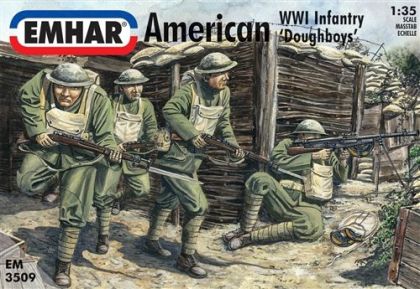 1:35 American WW1 Infantry 'Doughboys'