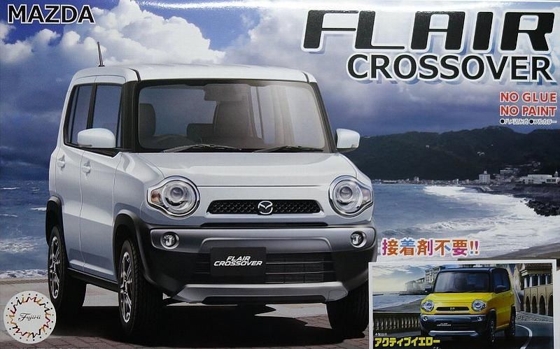 1:24 Mazda Flair Crossover (Active Yellow)
