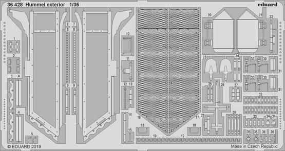 1:35 Hummel (Late Production) exterior