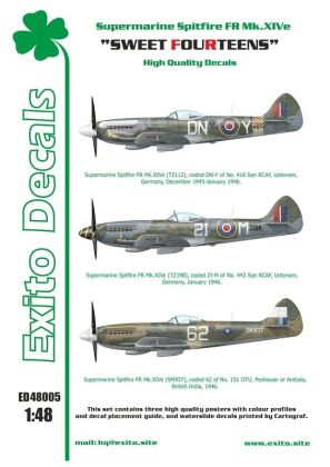 1:48 Sweet Fourteens - Supermarine Spitfire Mk. XIVe