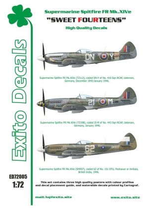 1:72 Sweet Fourteens - Supermarine Spitfire Mk. XIVe