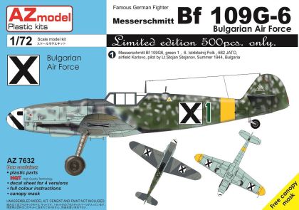 1:72 Bf 109G-6 Bulgarian Air Force