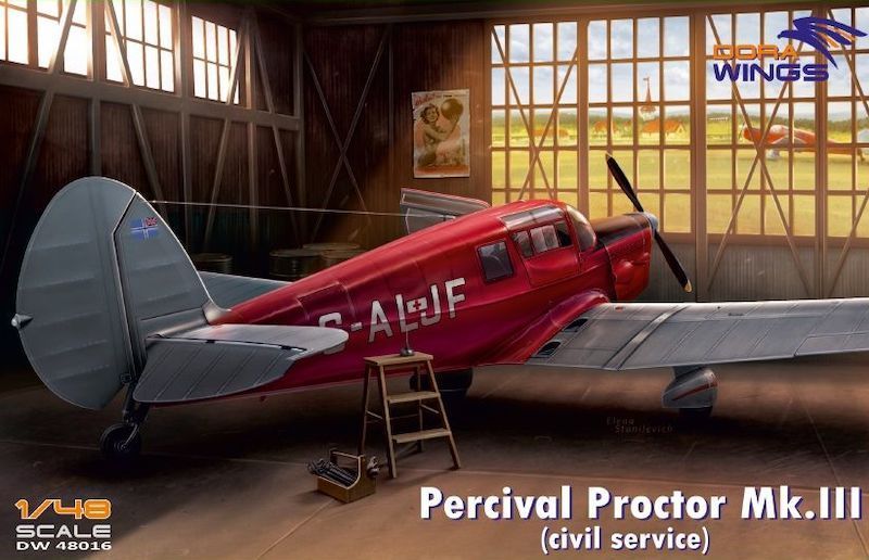 1:48 Percival Proctor Mk.III in civil service