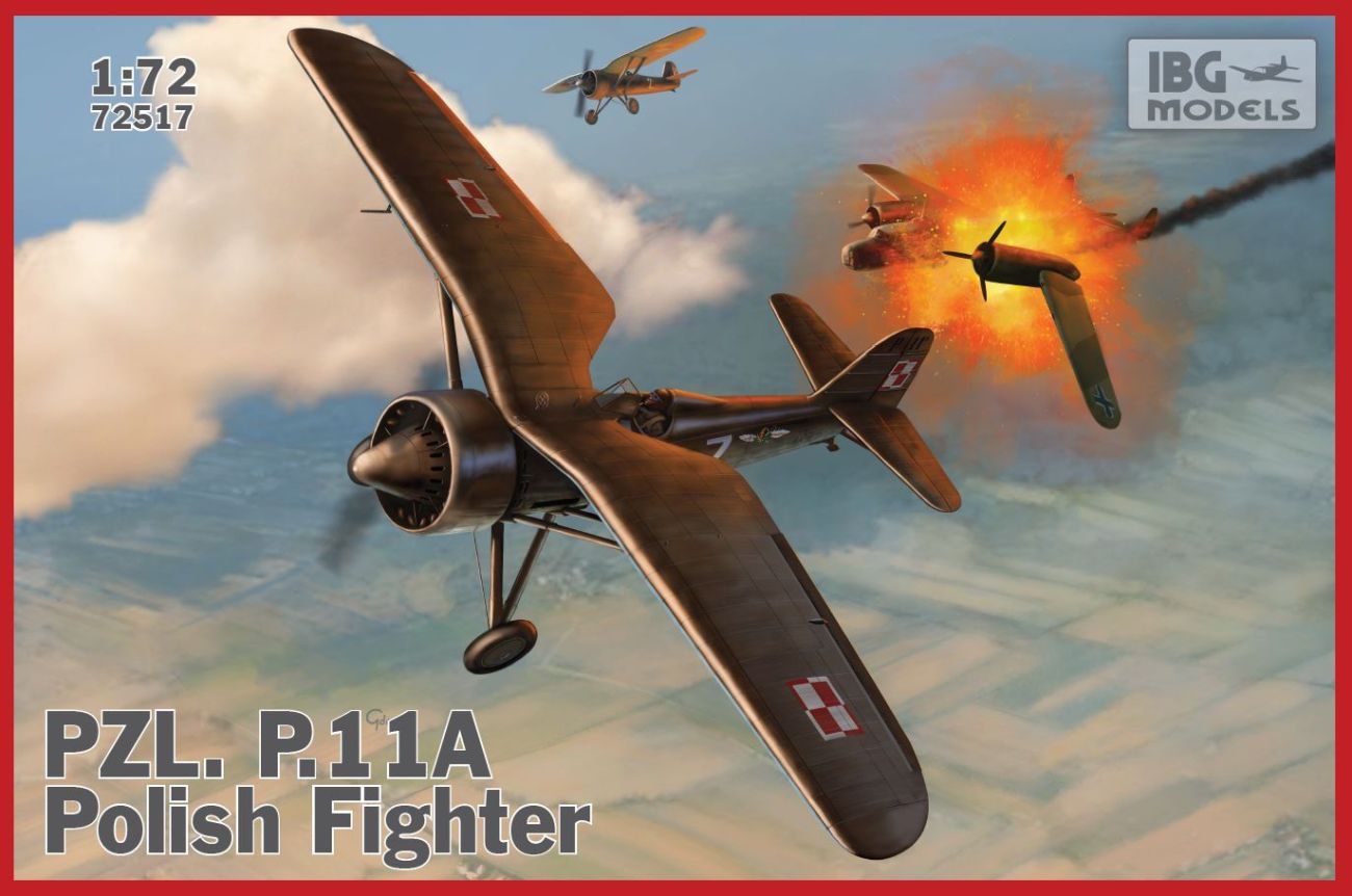 1:72 PZL P.11a Polish Fighter