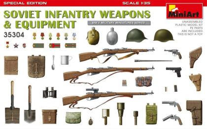 1:35 SOVIET INFANTRY WEAPONS & EQUIPMENT. SPECIAL EDITION