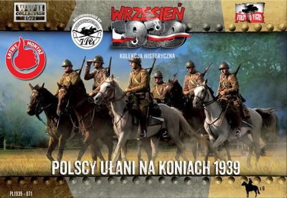 1:72 Polish Uhlans on horseback 1939