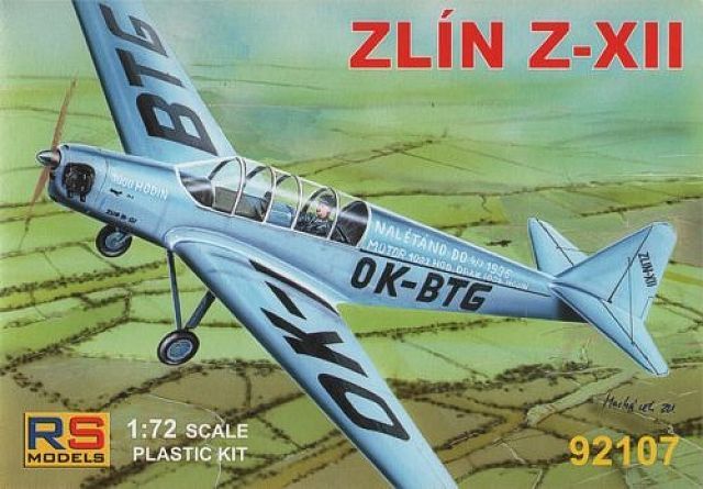 1:72 Zlin Z-XII