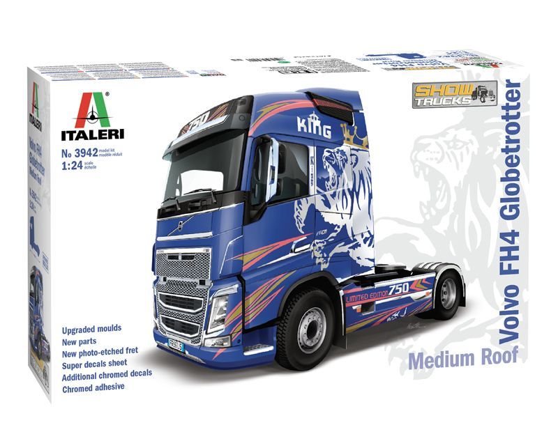 1:24 VOLVO FH4 Globetrotter Medium Roof