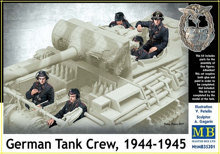 1:35 German Tank Crew, 1944-1945