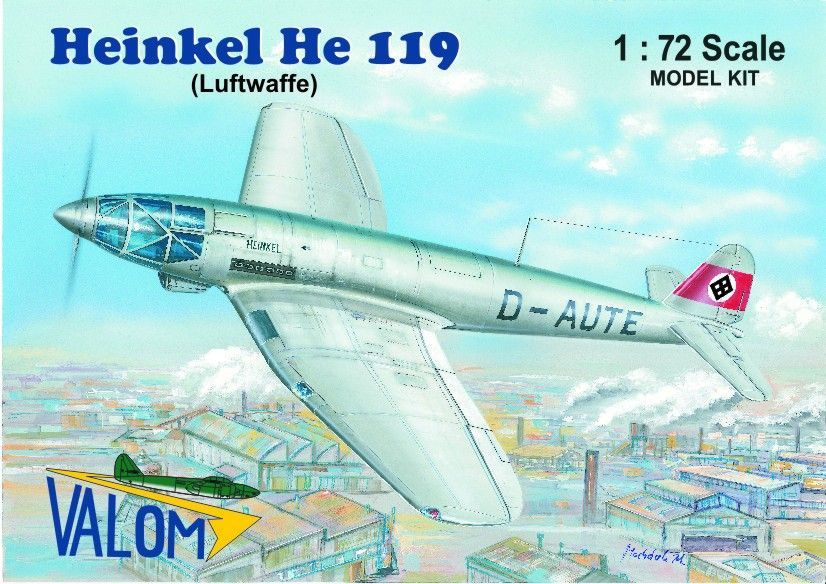 1:72 Heinkel He 119 V4