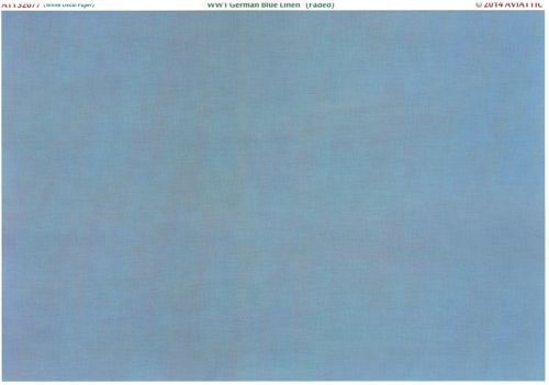 1:32 (white decal paper) WW1 German Blue Linen (Faded)