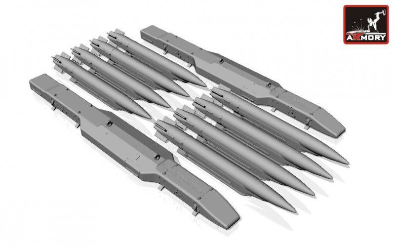 1:72 GBU-39 Small Diameter Bomb with BRU-61/A carriage system