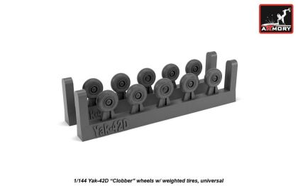 1:144 Yakovlev Yak-42D wheels