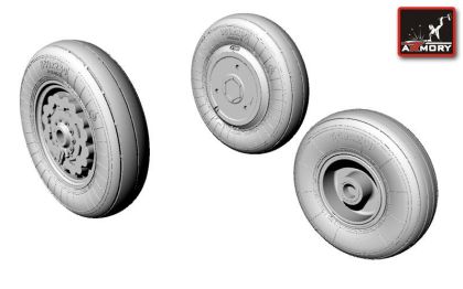 1:72 Sukhoi Su-17M3/Su-22M4 Fitter wheel set