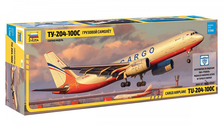 1:144 Cargo airplane TU-204-100C