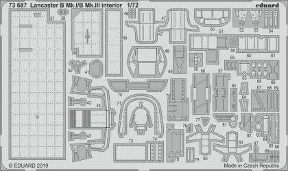 1:72 Lancaster B Mk.I/B Mk.III interior