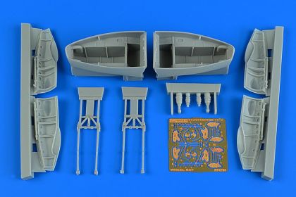 1:48 Beaufighter TF.X wheel bay set