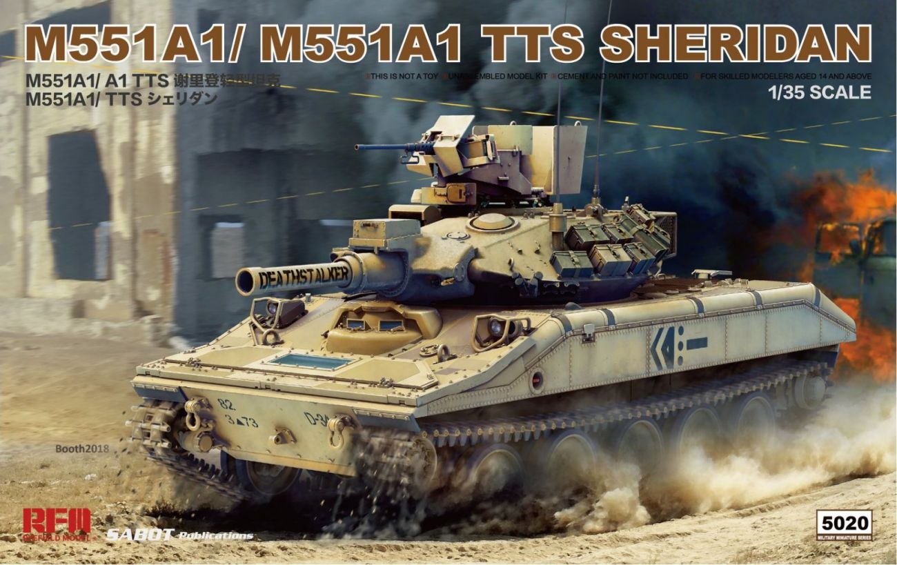 1:35 M551A1/ A1(TTS) SHERIDAN