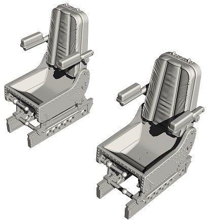 1:48 Siebel Si 204/Aero C-3 Pilots' Seats