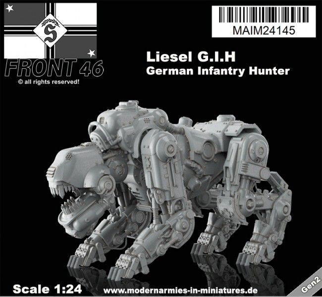 1:24 Liesel G.I.H - Germany Infantry Hunter -Front46-