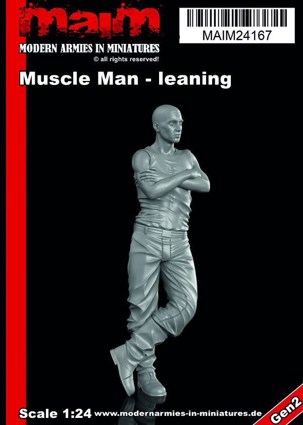1:24 Muscle Man leaning